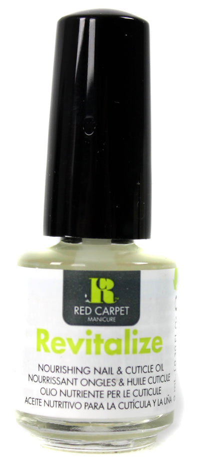 Red Carpet Manicure UV/LED Gel Nail Polish 4-Pack - Sanitizer/Top/Base/Nourish