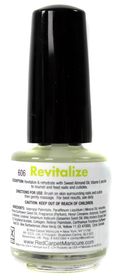Red Carpet Manicure UV/LED Gel Nail Polish 4-Pack - Sanitizer/Top/Base/Nourish