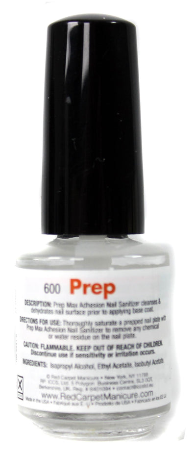 Red Carpet Manicure UV LED Soak Off Gel Nail Polish Top Base and Prep 3-Pack 9mL