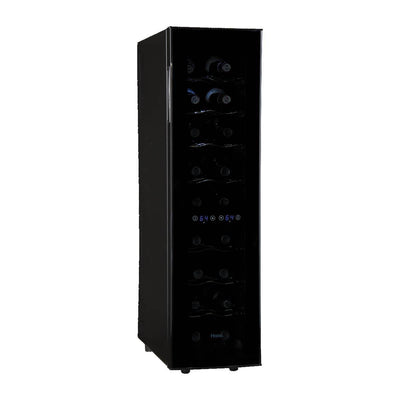 Haier 18-Bottle Dual Zone Curved Glass Door Wine Cellar Fridge (Open Box)