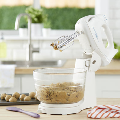 Hamilton Beach 64695  Power Deluxe 275W 4 Quart Countertop Hand and Stand Mixer (Open Box)
