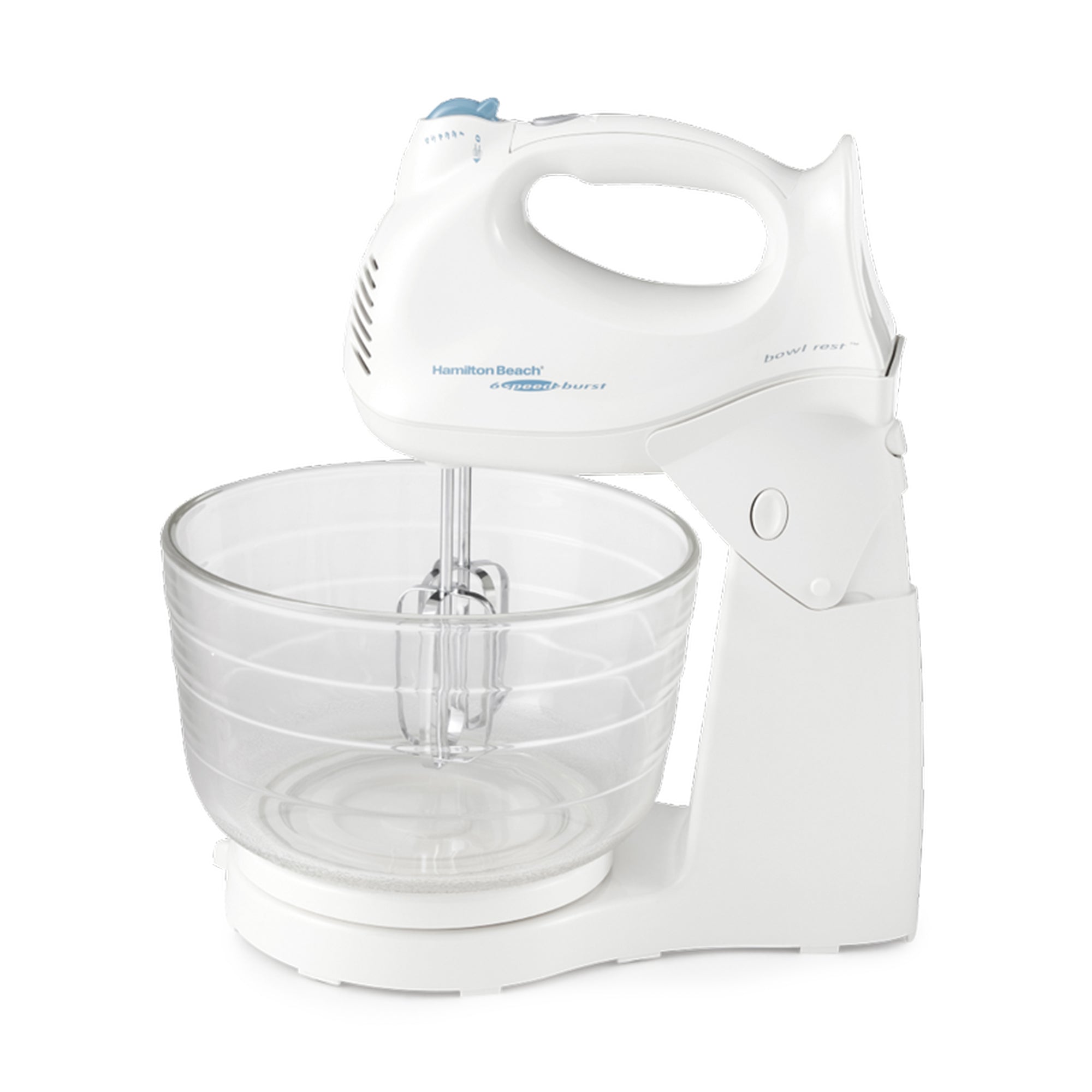 Hamilton Beach 64695  Power Deluxe 275W 4 Quart Countertop Hand and Stand Mixer (Open Box)