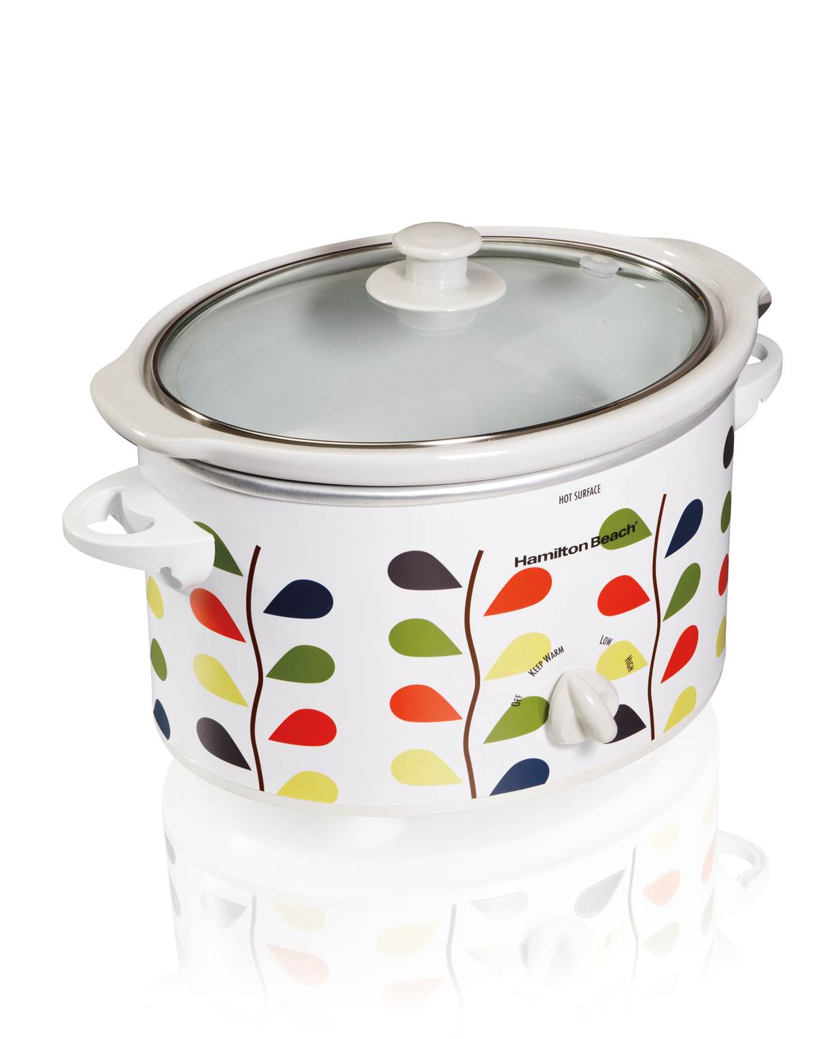 Hamilton Beach 33139 Oval Countertop Designer Slow Cooker, 3-Quart (Open Box)