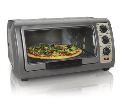 Hamilton Beach 31126 6-Slice Easy Reach Toaster Oven with Timer (Open Box)