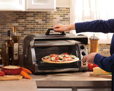 Hamilton Beach 31126 6-Slice Easy Reach Toaster Oven with Timer (Open Box)