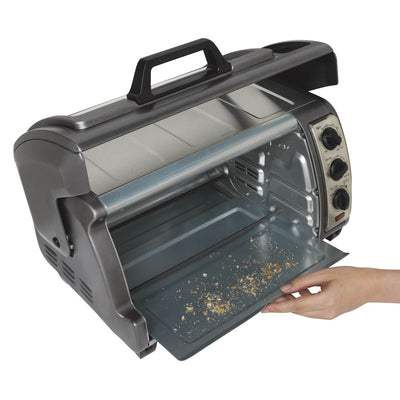 Hamilton Beach 31126 6-Slice Easy Reach Toaster Oven with Timer (Open Box)