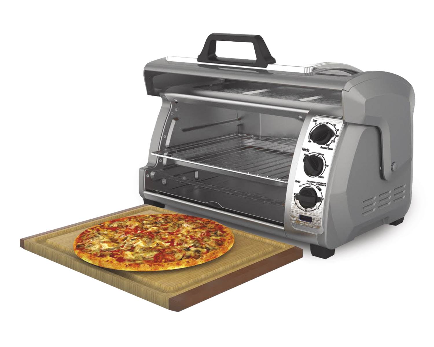 Hamilton Beach 31126 6-Slice Easy Reach Toaster Oven with Timer (Open Box)