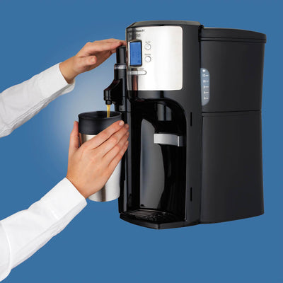 Hamilton Beach BrewStation with Flavor Dispenser Coffee Maker, Black (Used)