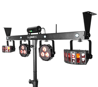CHAUVET DJ GigBar IRC 4-in-1 Laser Strobe Derby Par Light Bar System w/ Remote