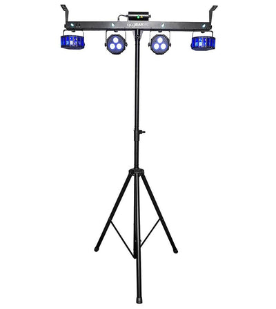 CHAUVET DJ GigBar IRC 4-in-1 Laser Strobe Derby Par Light Bar System w/ Remote