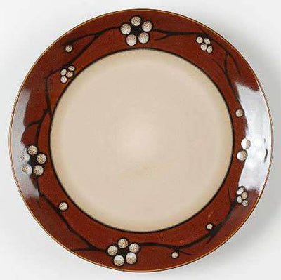 Pfaltzgraff 16-Piece Round Dinnerware Stoneware Set, Red and Beige (Open Box)