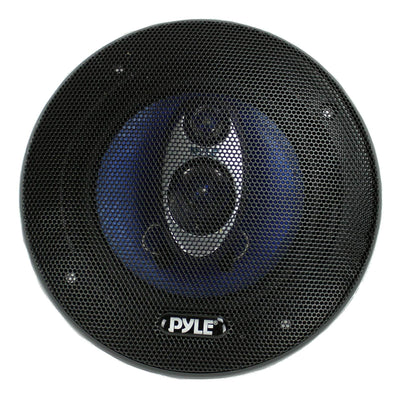 Pyle 5.25" 200W 3-Way Car Audio Triaxial Speakers Stereo Blue (Pair) (Used) - VMInnovations