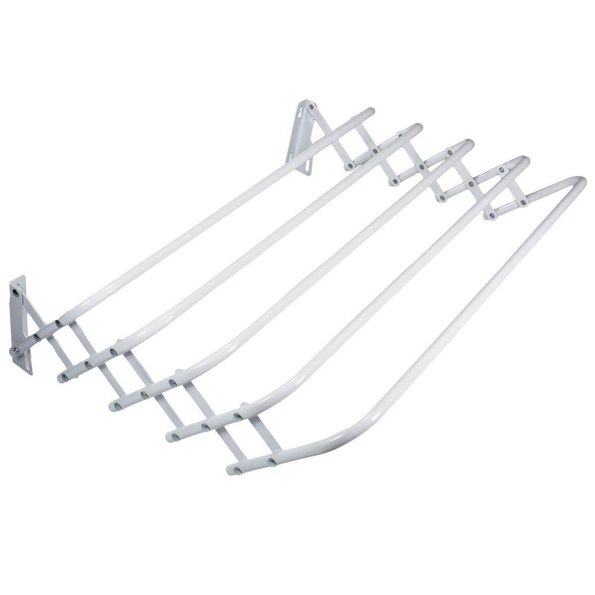 Alton 24" x 4" x 7" Expandable Accordian Wall Mount Laundry Dry Rack (Open Box)