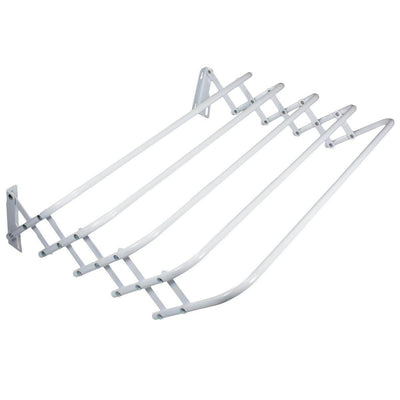 Alton 24" x 4" x 7" Expandable Accordian Wall Mount Laundry Dry Rack (Open Box)