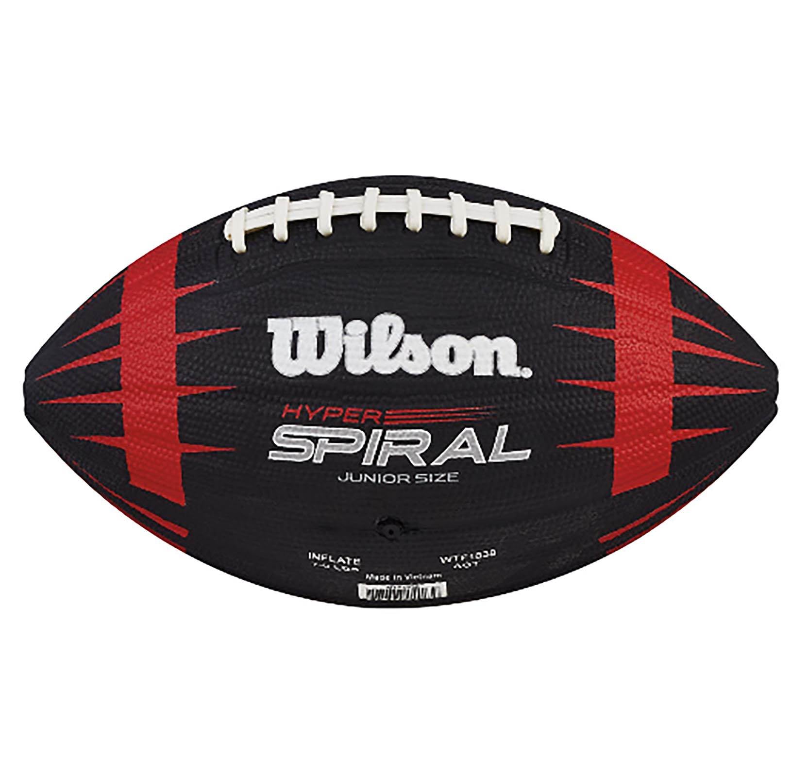 Wilson Hyper Spiral NFL Play 60 Junior American Sport Football Ball (Open Box)
