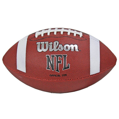 Wilson TDS NFL Official Size 9 Rubber Cover American Sports Football (Open Box)
