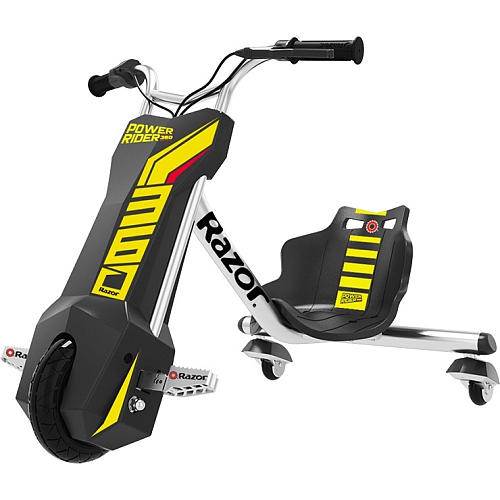 Razor PowerRider 360 Drifting Trike Ride-On Electric with Youth Helmet