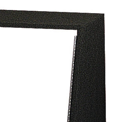 Odyssey 12 Space 12U Angled Face Open Back Carpeted Studio Storage Rack, Black - VMInnovations