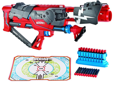 BOOMco. Rapid Madness Blaster Kids Shooting Play Dart Shooter - Open Box