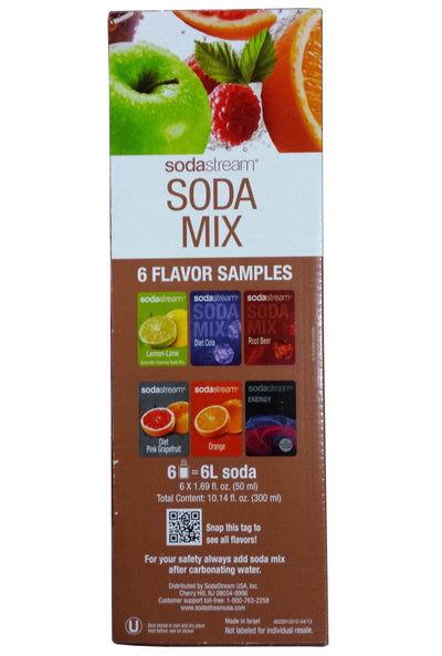 SodaStream Home Sparkling Water Maker Starter Kit w/ 12 Soda Samples (Open Box)