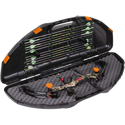 Flambeau 6460SC Old Flam Single Compound Bow Archery Carry Case, Black (Used)