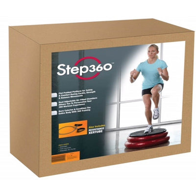GAIAM Step 360 Fitness Exercise Step Aerobics Workout Balance Board - Open Box