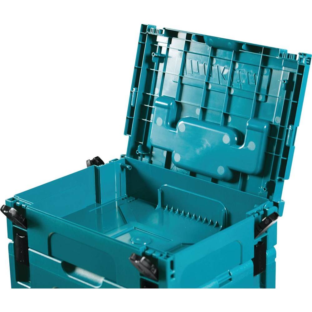 Makita Tools 197211-7 Medium Interlocking Tool Storage Case + Custom Foam Insert