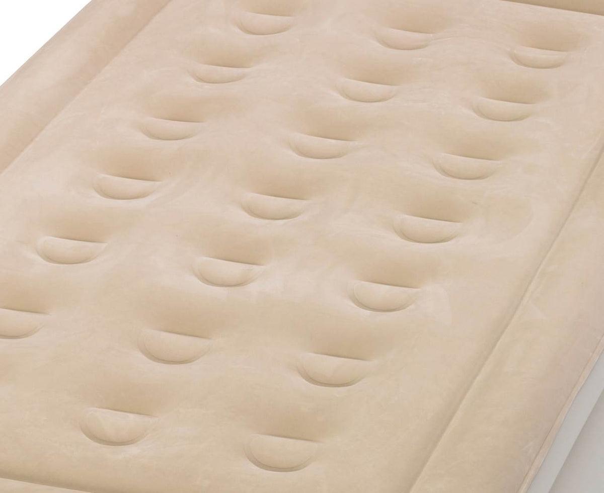 Serta Raised Twin Airbed Mattress with Built-In neverFLAT AC Air Pump | ST840016 (Refurbished)