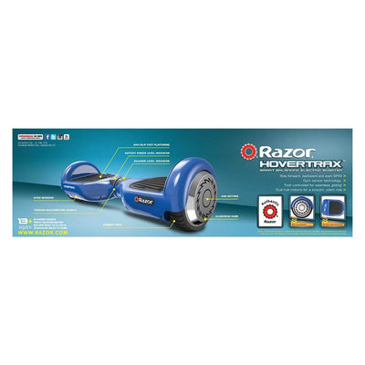 Razor Hovertrax 1.0 Self Balancing Electric Hover Smart Board, Blue (For Parts)