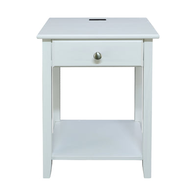 Casual Home Night Owl Bedroom Nightstand with Included USB Port Station (Used) - VMInnovations