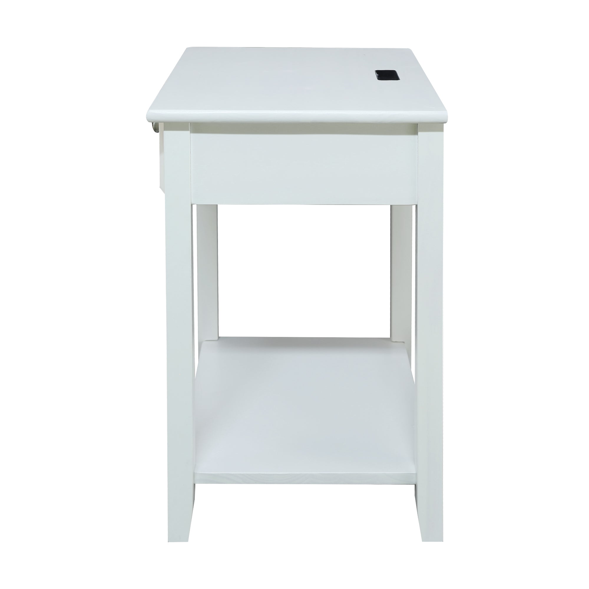 Casual Home Night Owl Bedroom Nightstand with Included USB Port Station (Used) - VMInnovations