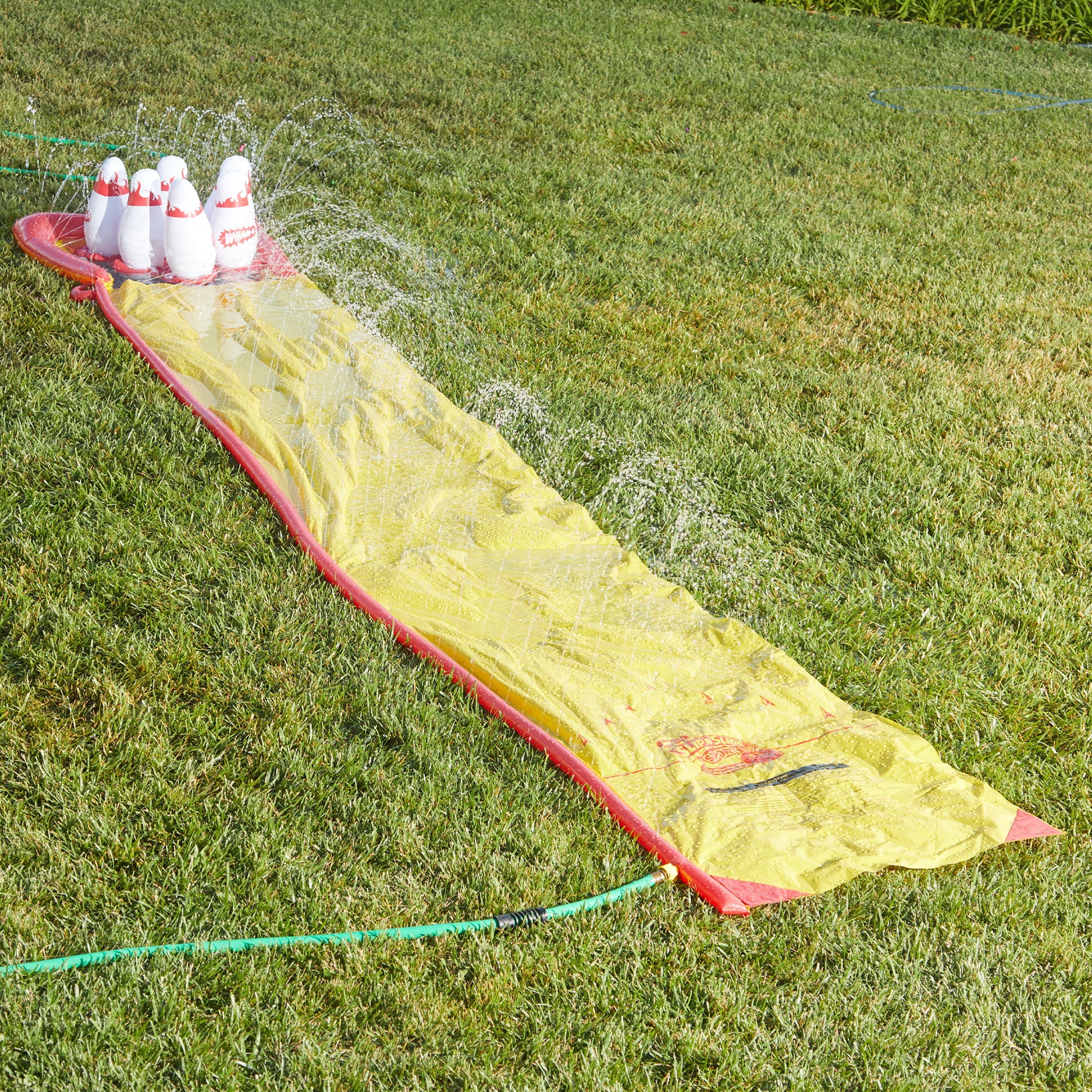 Wham-O Splash 'N Bowl Outdoor Slip 'N Slide with 6 Inflatable Pins (Open Box)