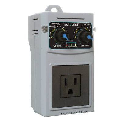 Autopilot APCTART Analog Day/Night & 24 Hr Operation Recycling Timer - Open Box