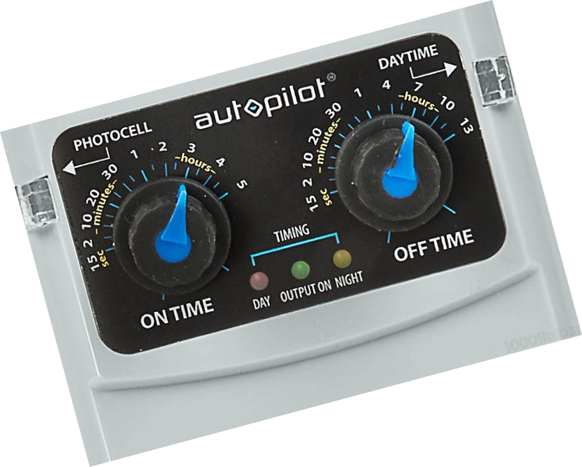 Autopilot APCTART Analog Day/Night & 24 Hr Operation Recycling Timer - Open Box