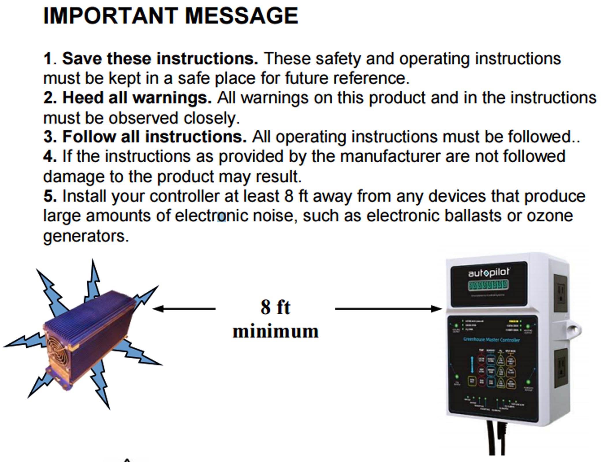 Autopilot MDT Master Digital Combination Recycling & Lighting Timer - Open Box