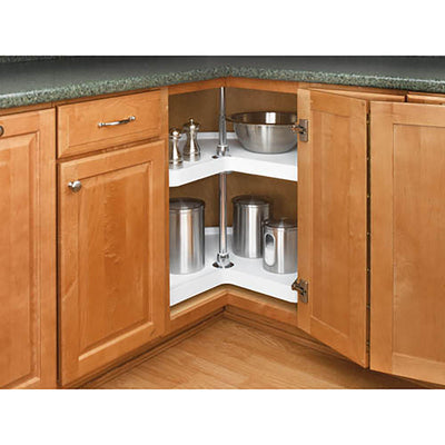 Rev-A-Shelf 6472-28-11-52 28"  Kidney 2-Shelf Lazy Susan (Certified Refurbished)