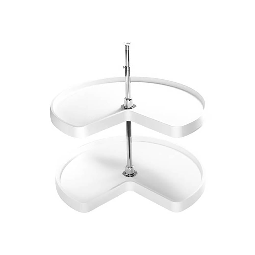 Rev-A-Shelf 6472-28-11-52 28"  Kidney 2-Shelf Lazy Susan (Certified Refurbished)