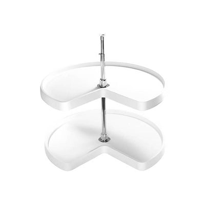 Rev-A-Shelf 6472-28-11-52 28"  Kidney 2-Shelf Lazy Susan (Certified Refurbished)