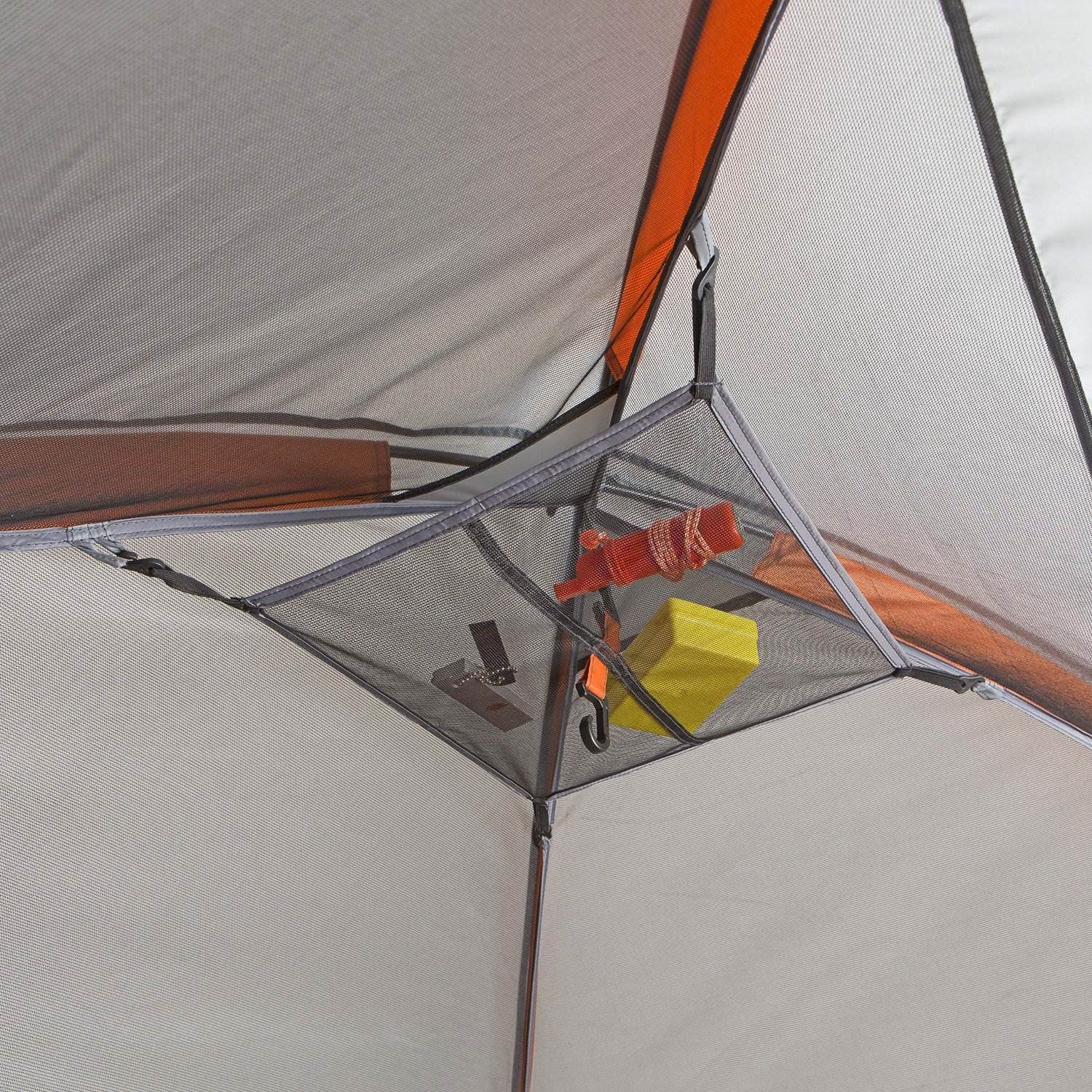 CORE Equipment 4 Person 9' x 7' Dome Camping Tent - Orange/Grey (Open Box)