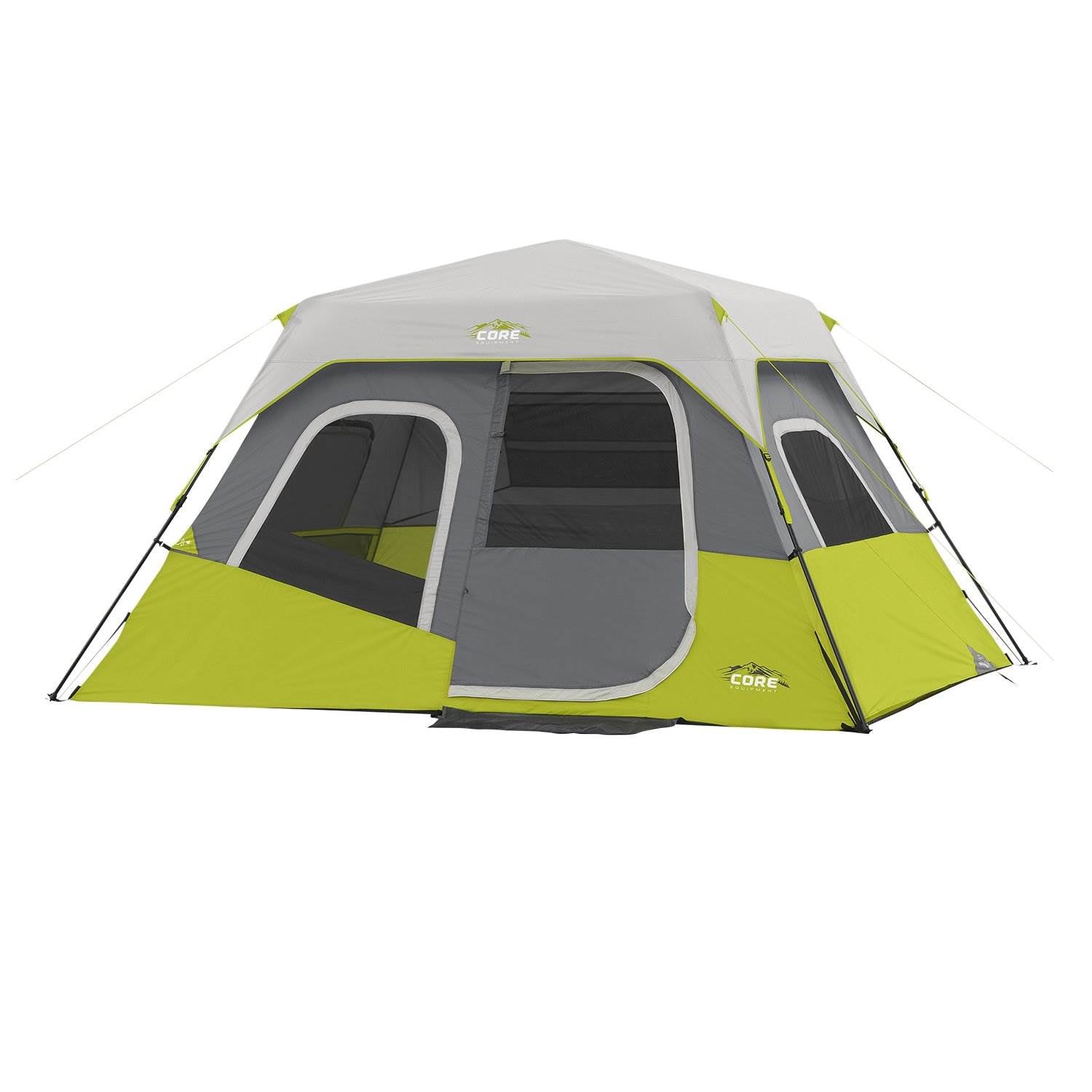 Core Equipment 11 x 9-Foot 6-Person Instant Cabin Camping Tent COR-40007 (Used)
