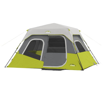 Core Equipment 11 x 9-Foot 6-Person Instant Cabin Camping Tent COR-40007 (Used)
