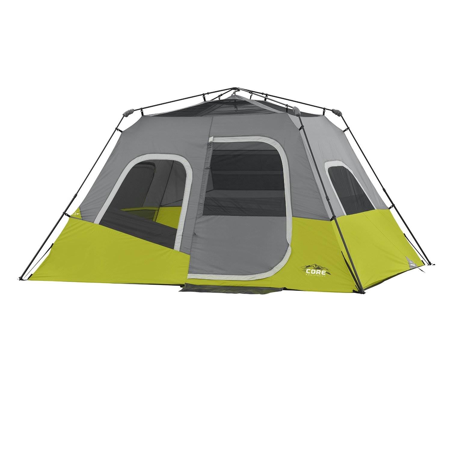 Core Equipment 11 x 9-Foot 6-Person Instant Cabin Camping Tent COR-40007 (Used)