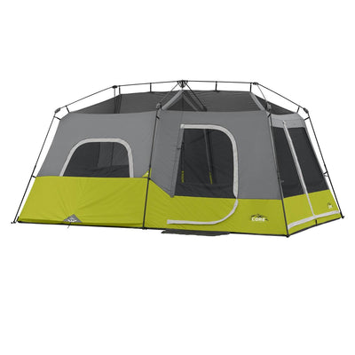 CORE Equipment 9 Person Instant Pop Up 14' x 9' Cabin Tent - Green/Grey (Used)