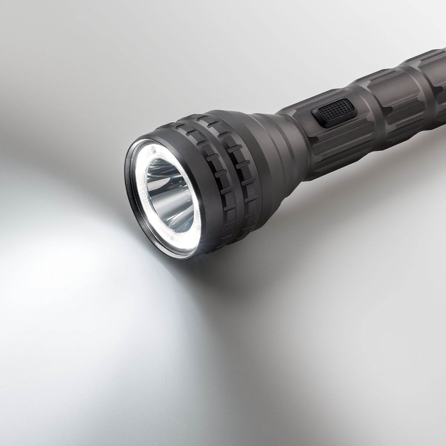 CORE Equipment 1250 Lumen CREE LED Aluminum Flashlight Red Multi-Color(Open Box)