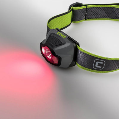 CORE Equipment 175 Lumen CREE LED Headlamp, 3 AAA batteries (Open Box)