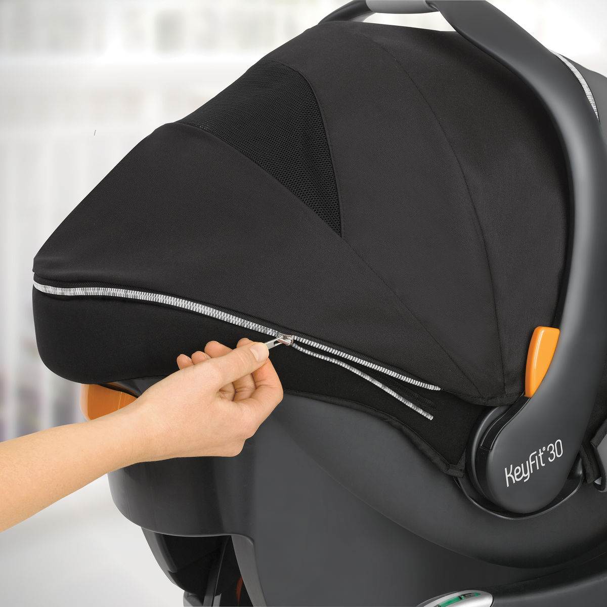 Chicco Key Fit Zip Infant Car Seat with Base | Emerald (Open Box)