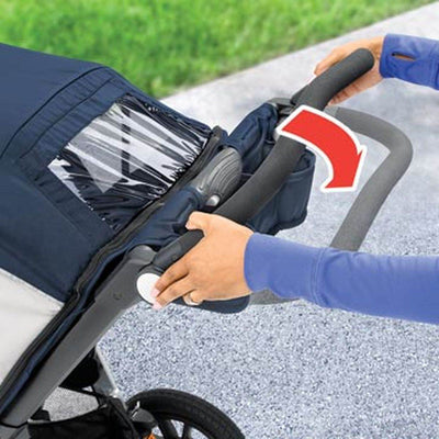 Chicco ACTIV3 Fitness Folding Jogging Stroller | Snapdragon - Open Box