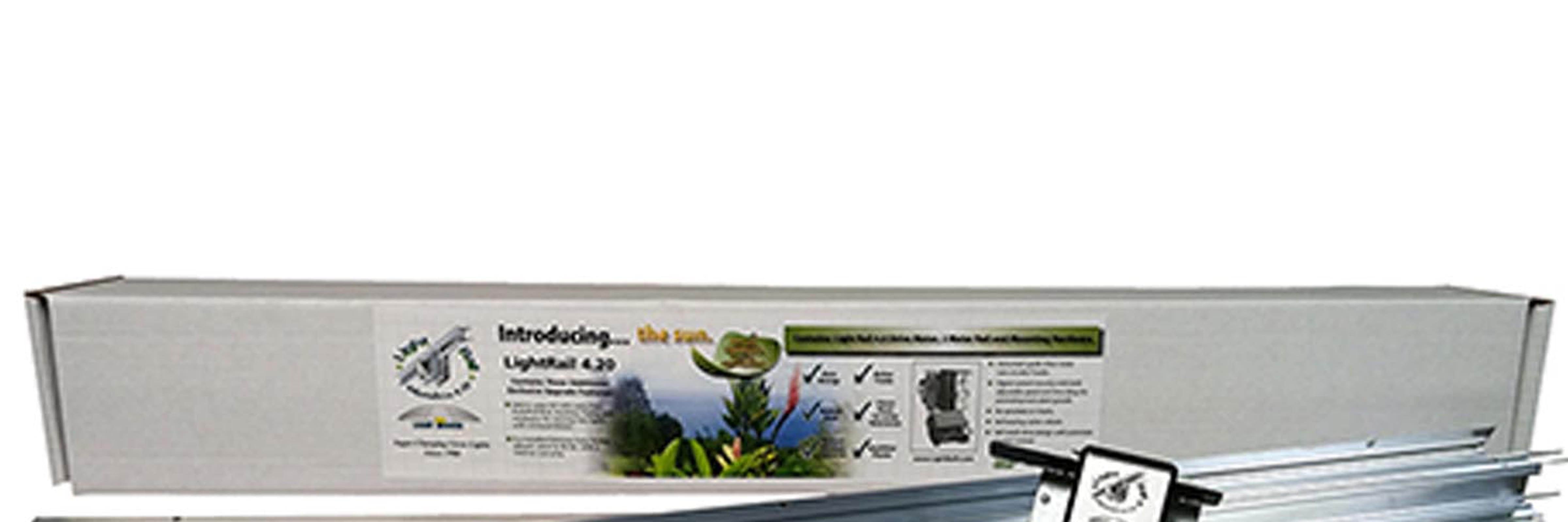 LIGHT RAIL 4.2 AdjustaDrive Grow Light Hanger Reflector Mover Kit (Open Box)