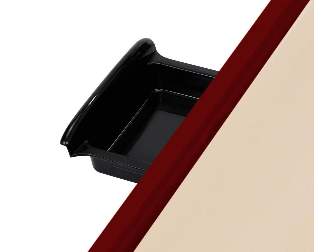 Oster DuraCeramic Griddle w/Warming Tray, Candy Apple Red - Open Box