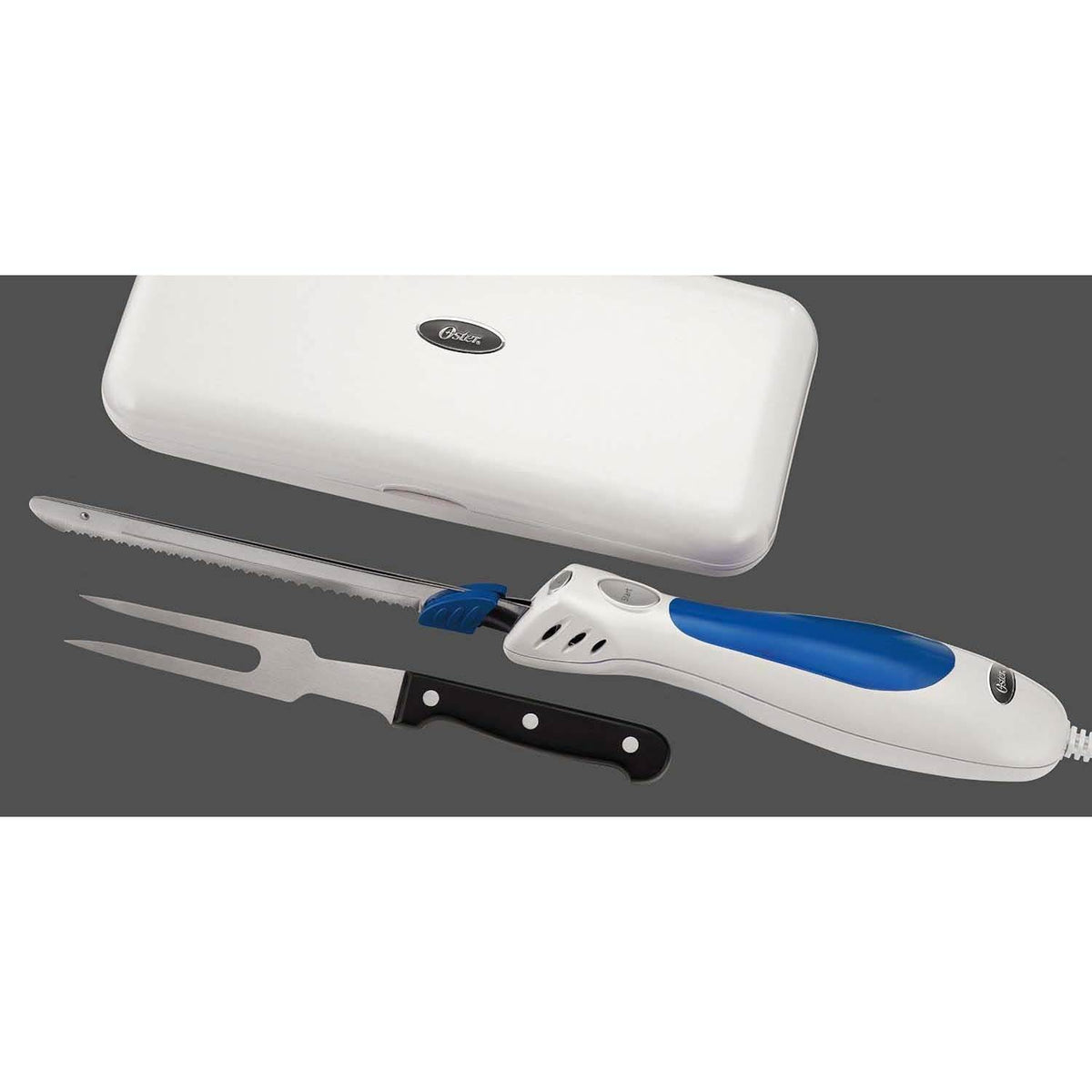 Oster Accentuate Electric Knife with Storage Case and Fork FPSTEK2803 (Used)